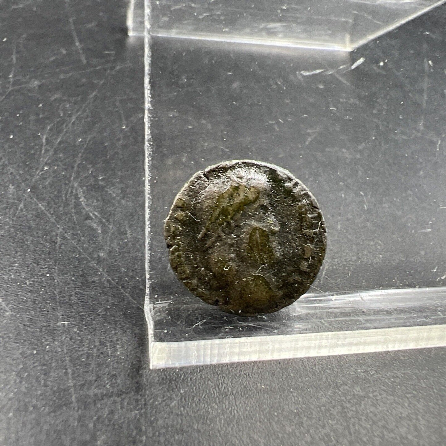 Ancient Roman Bronze Coin Circulated condition uncleaned - SKU #AV1124AV