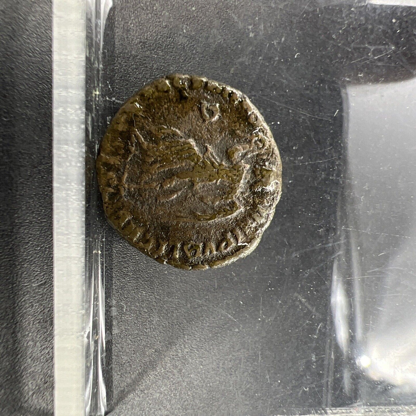 Ancient Roman Bronze Coin Circulated condition uncleaned - SKU #BAA11324BAA