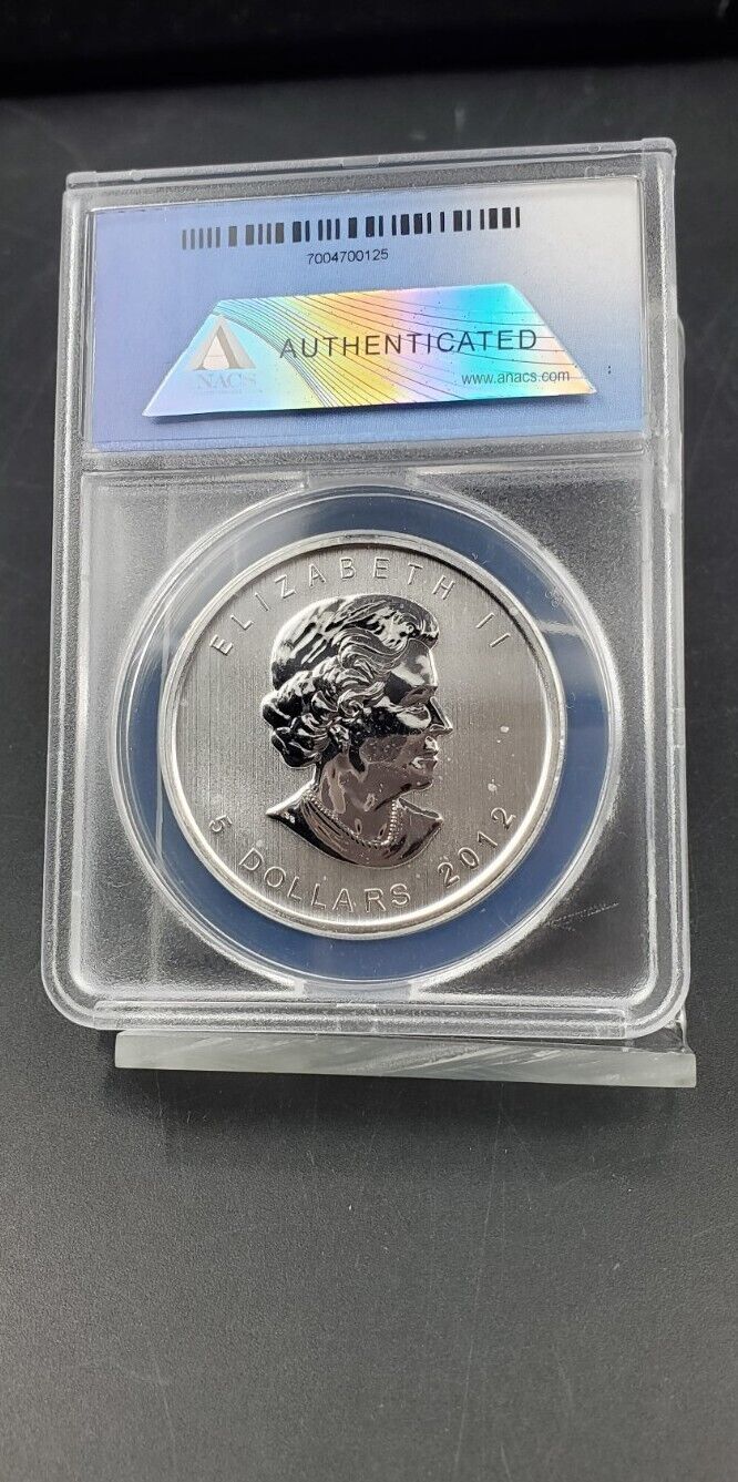 2012 Canada Maple Leaf Leaning Tower Of Pisa Privy Mark ANACS SP69 FR #491