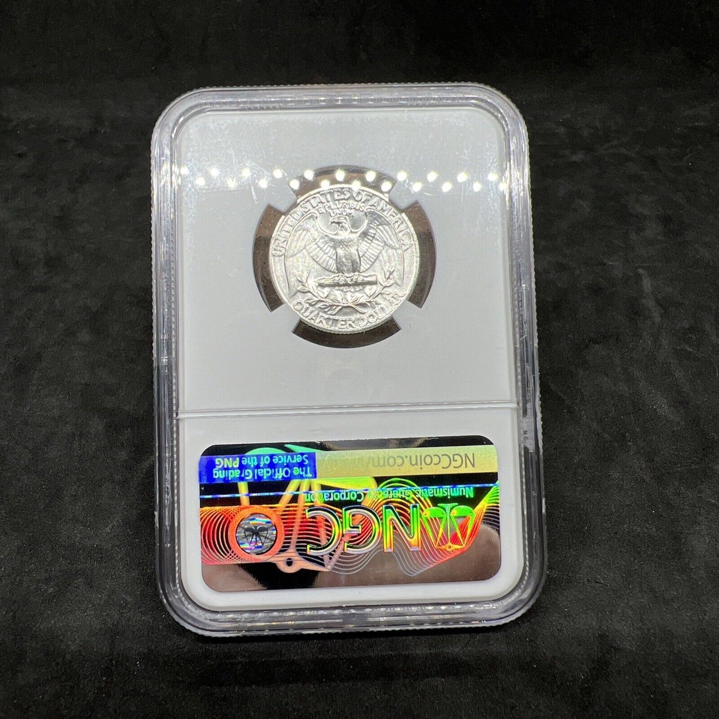 1964 P 25c Washington Silver Quarter Coin NGC MS66 Gem BU Certified