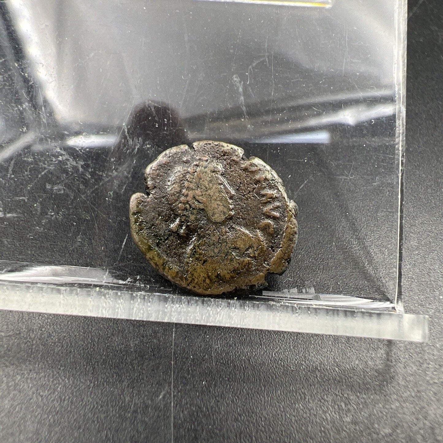 AE 3 Ancient Roman Bronze Coin c. 300-430 AD Very Circulated SKU#BAD1212024