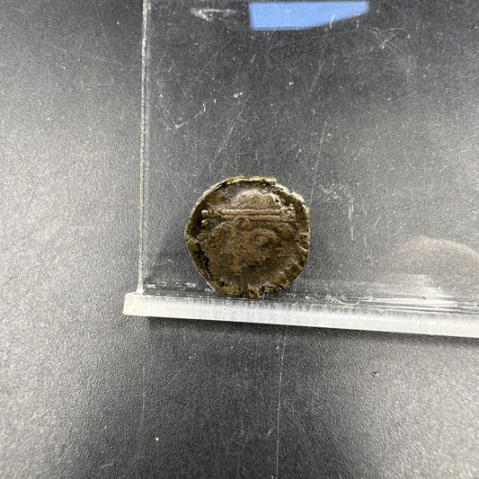 AE 4 Ancient Roman Bronze Coin Victoria Reverse c 313 - 498 AD VG Circulated