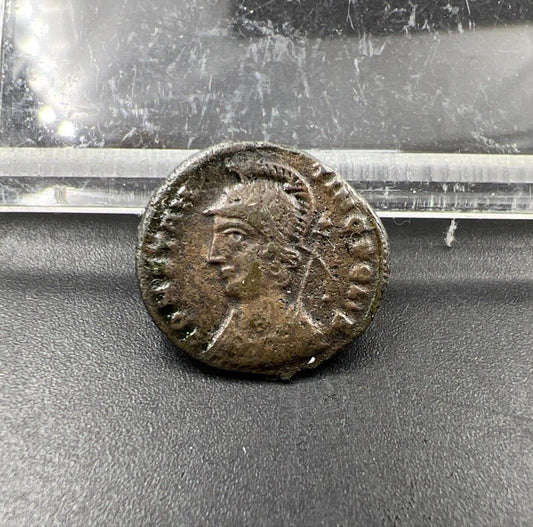 Constantinopolis Follis Ancient Commemorative Coin c. AD 330-354 Circulated #103