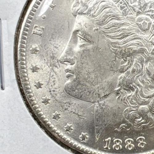 1888 P Morgan Silver Dollar Coin Vam 11 DDO Double Die Variety Choice BU UNC