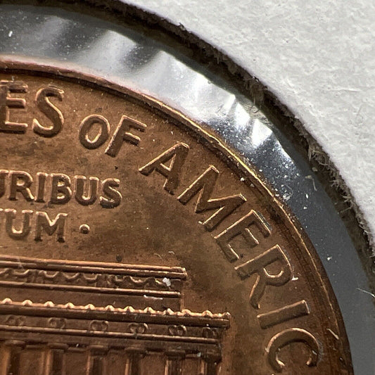 1998 1c Lincoln Memorial One Cent Penny Wide AM Variety CH AU FS-901 #D