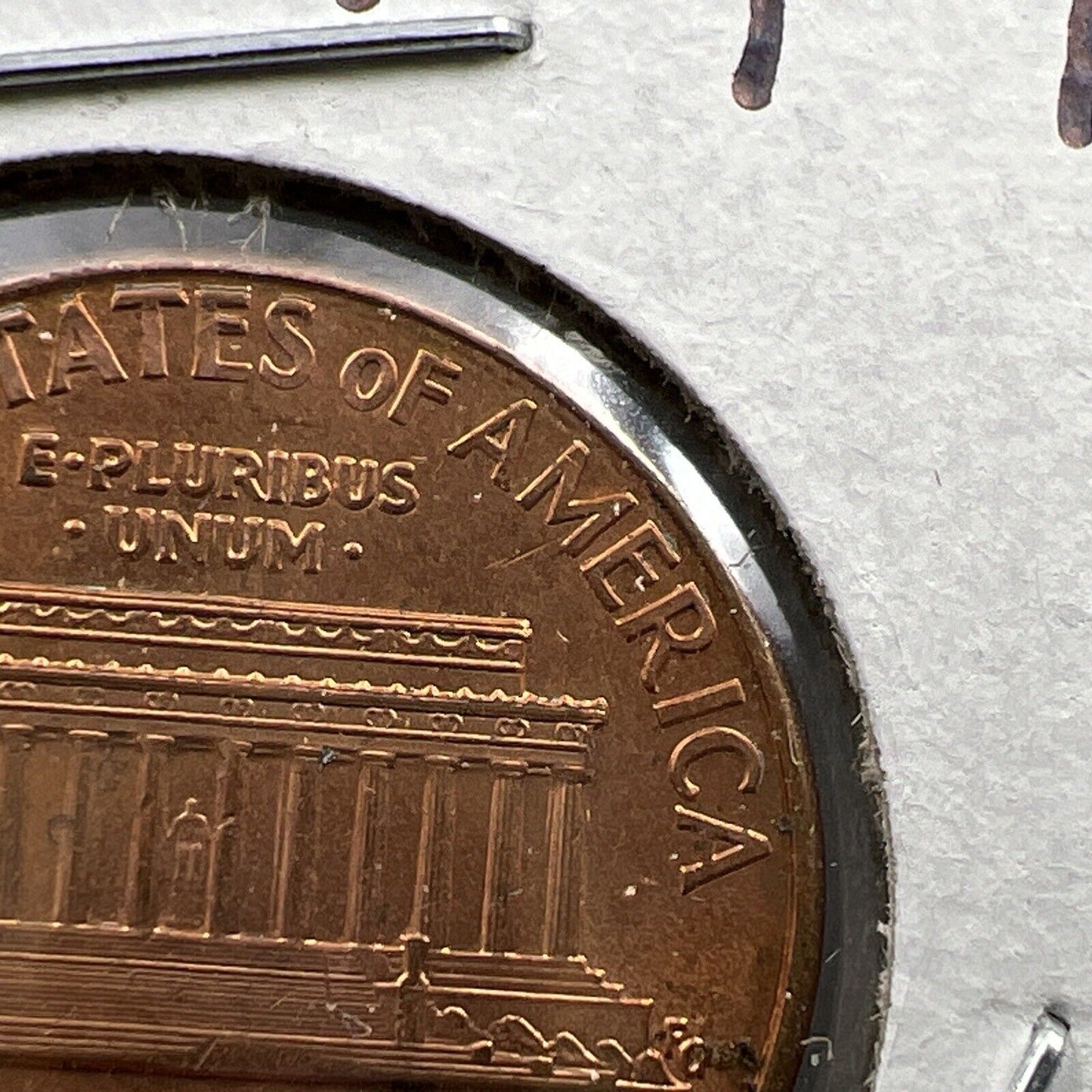 1998 1c Lincoln Memorial One Cent Penny Wide AM Variety BU UNC FS-901 #