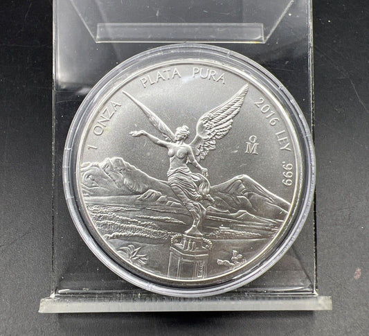 2016 Mo 1 oz Onza Mexico Libertad ULTRA Gem BU UNC Ley .999 Plata Pura #2