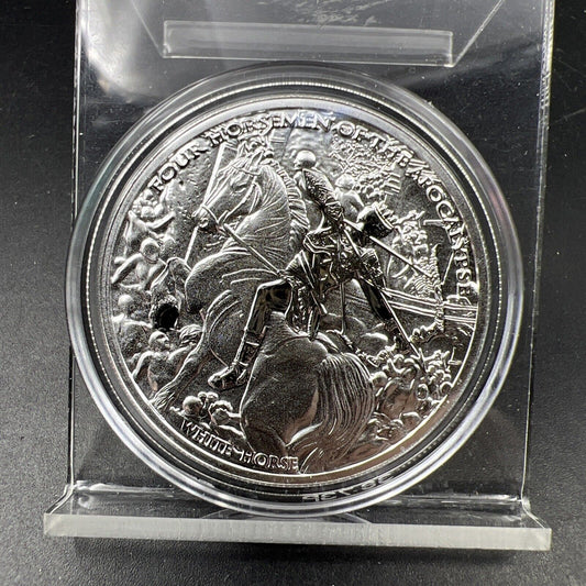 2023 5 Thalers Carpathians 1 oz Silver Four Horsemen of the Apocalypse BU