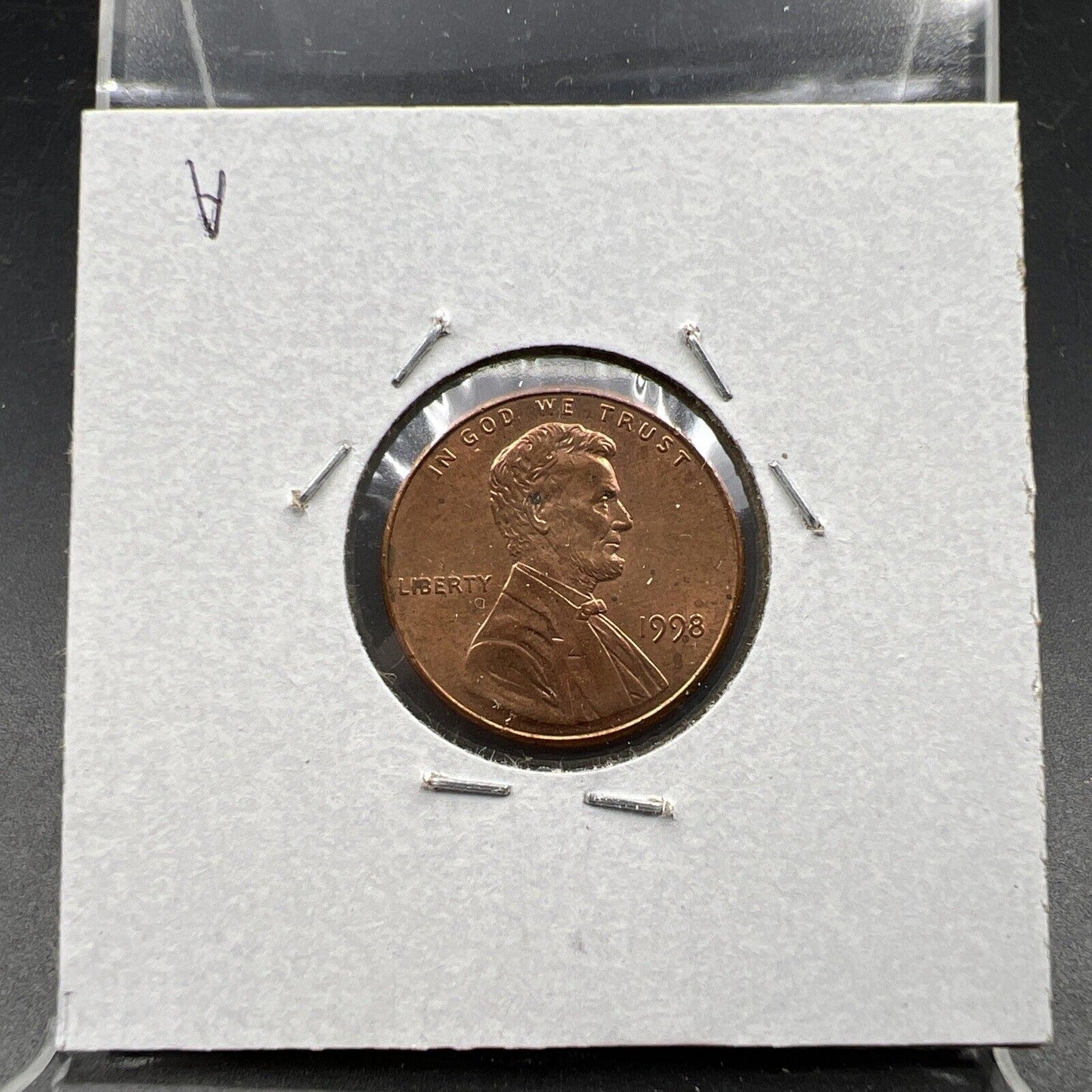 1998 1c Lincoln Memorial One Cent Penny Wide AM Variety CH AU FS-901 #A