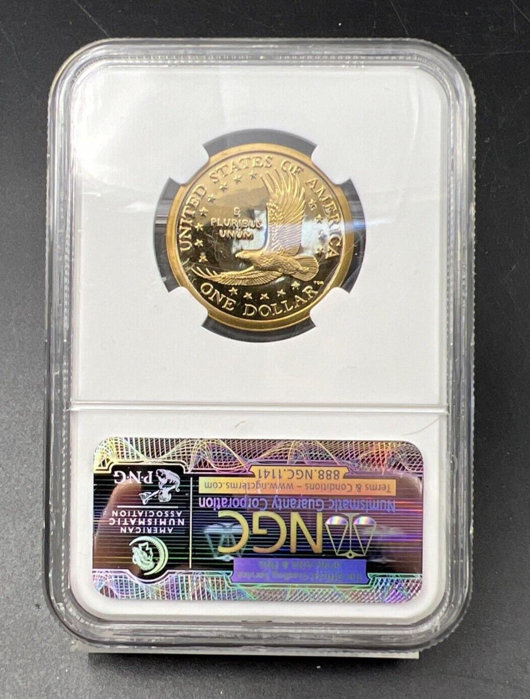 2001 S $1 Sacagawea Native Dollar Coin PF69 UCAM NGC Certified #018