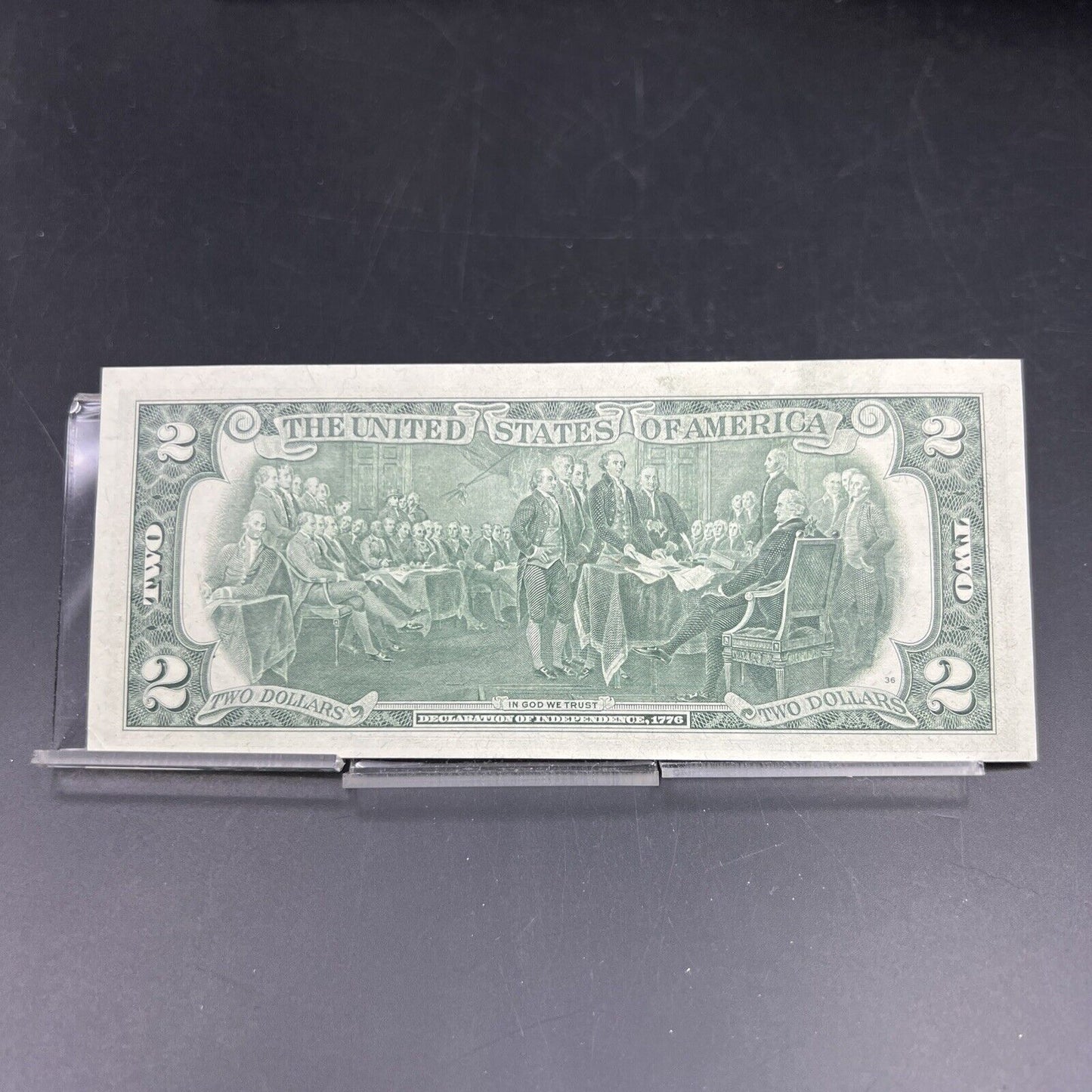 1976 $2 Two Dollar Federal Reserve District F FRN Bicentennial Note UNC #361