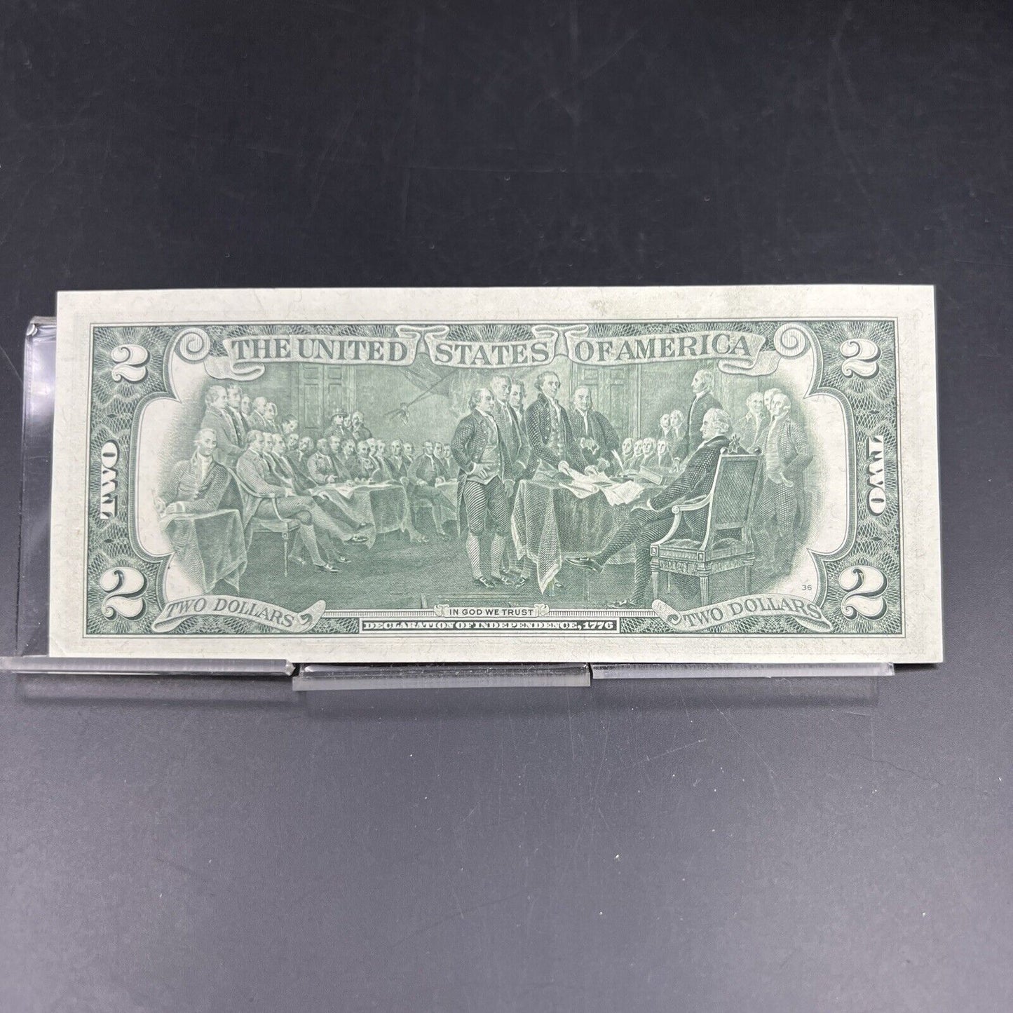 1976 $2 Two Dollar Federal Reserve District F FRN Bicentennial Note UNC #361