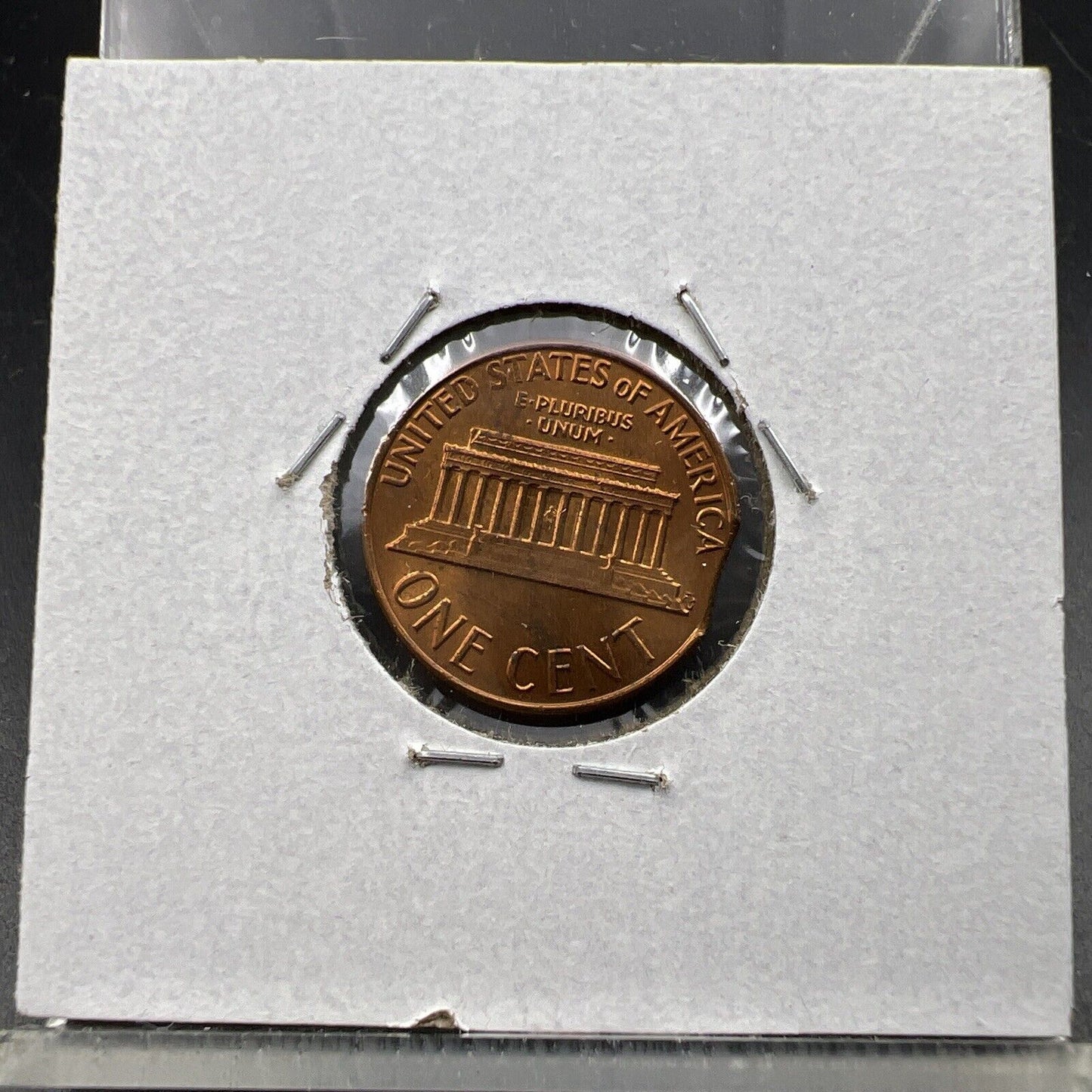1975 P 1c Lincoln Memorial Cent Penny Choice BU Clipped Planchet Error