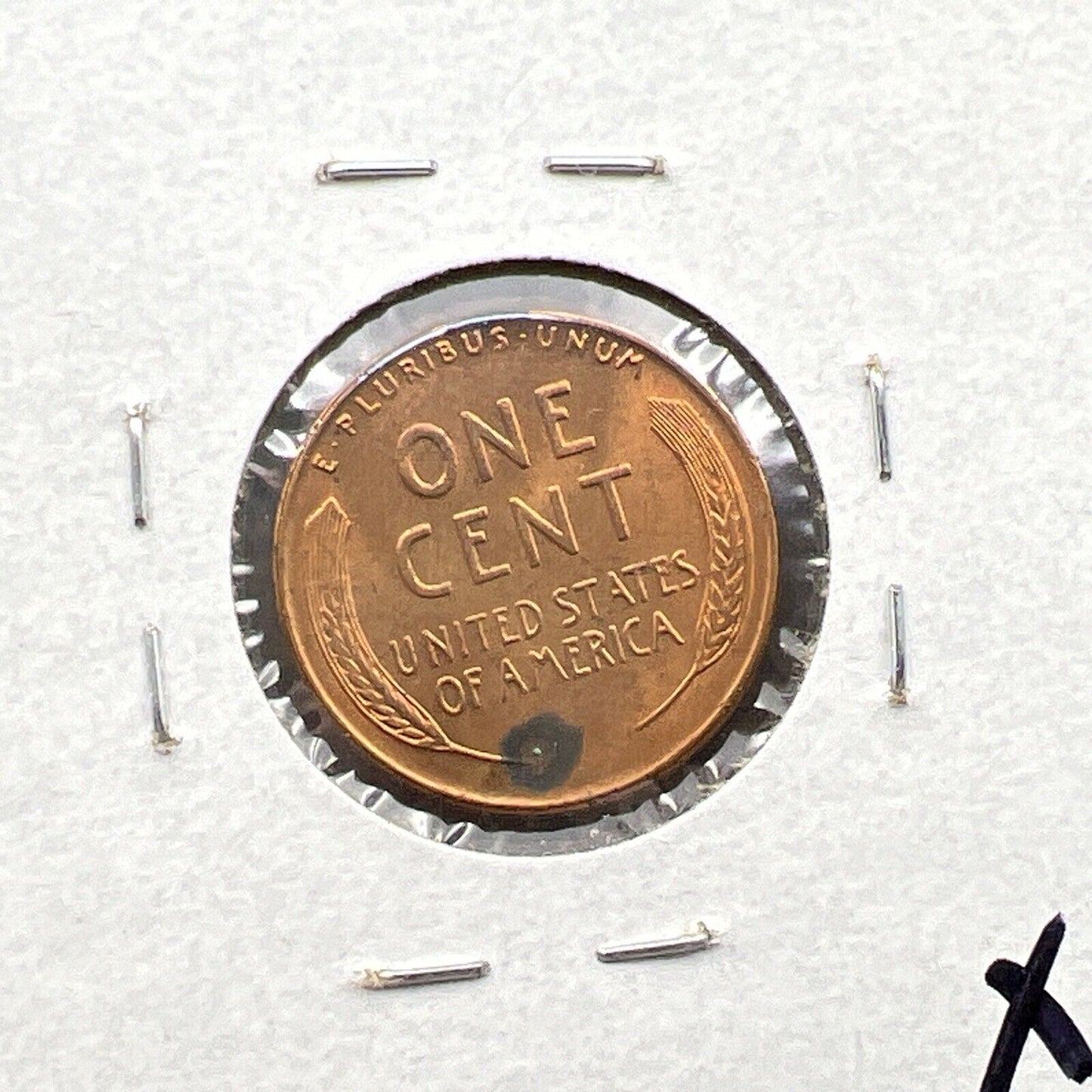 1955 P 1c Lincoln Wheat Cent Penny Coin Poor Man Strike Double Die BU RB #X2024