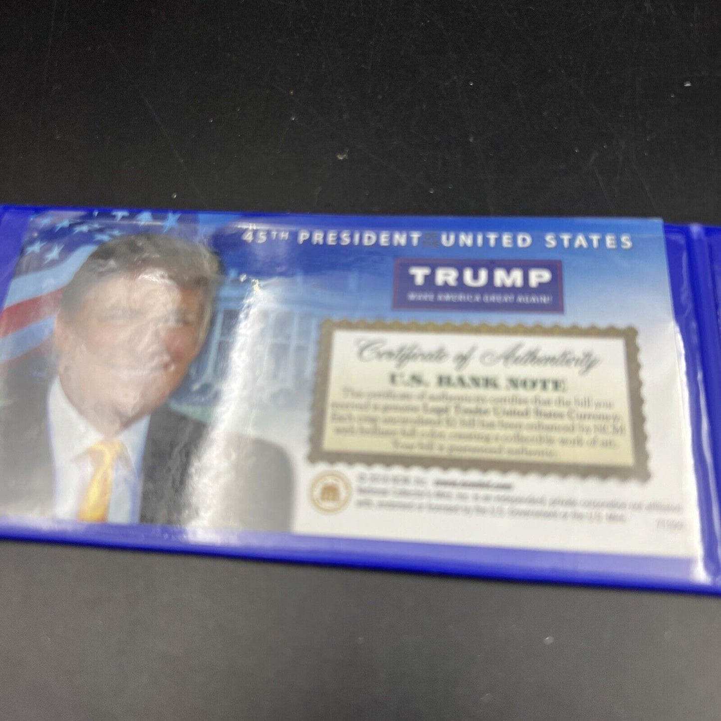 DONALD TRUMP 45th President of United States Official Legal Tender US $2 Bill #A