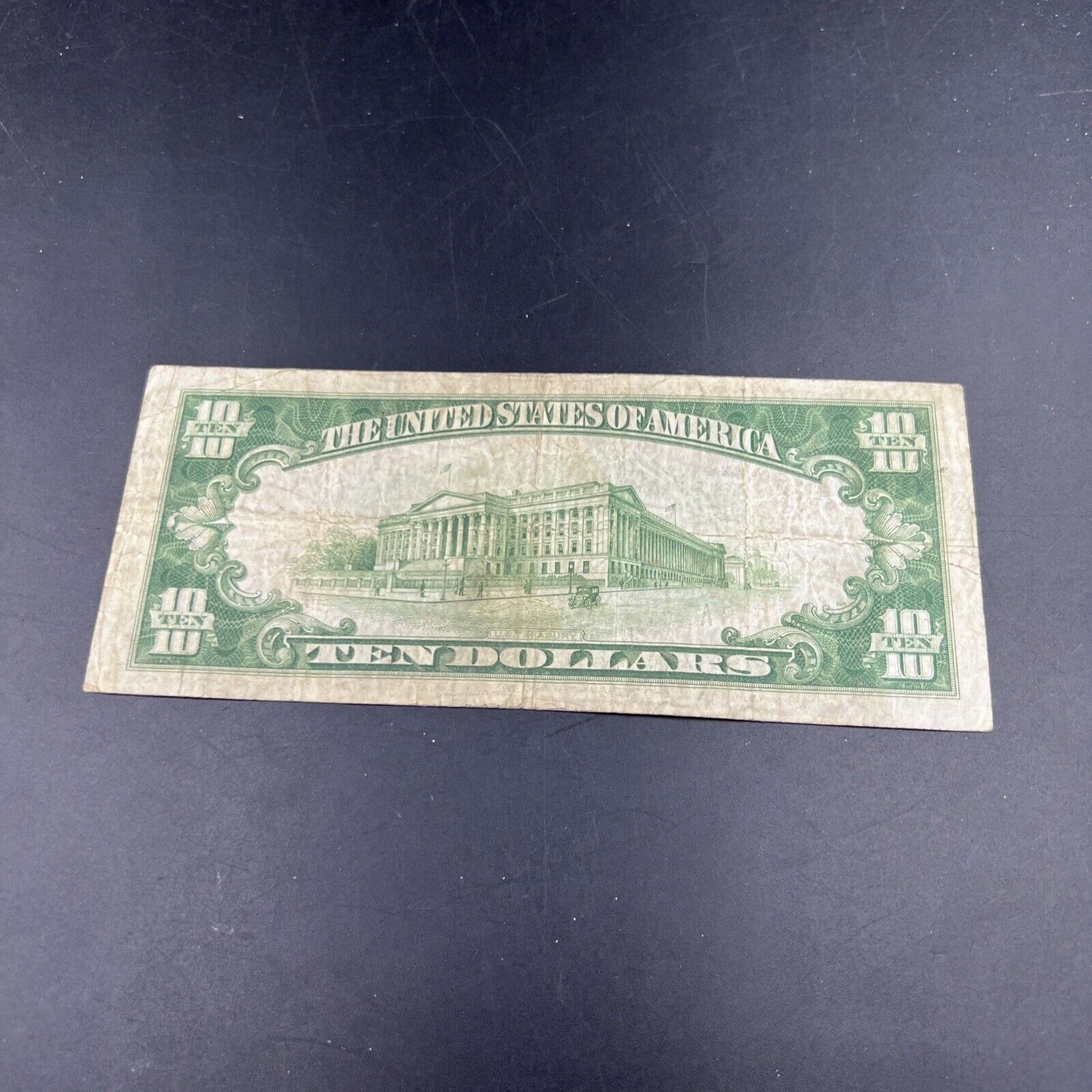 1929 $10 New York City FRN Federal Reserve National Bank Note Choice Fine Circ